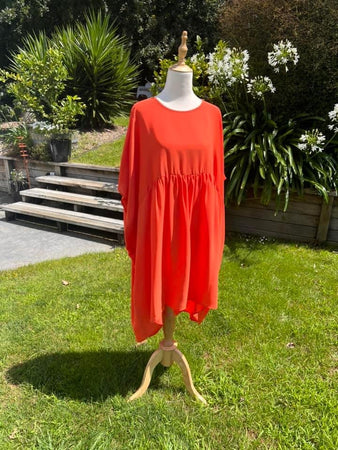 Fran High Low Tunic in georgette - S/M - L/XL - 4 Colour Options